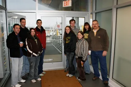 Students visit the border patrol crossing and the Sault Locks.