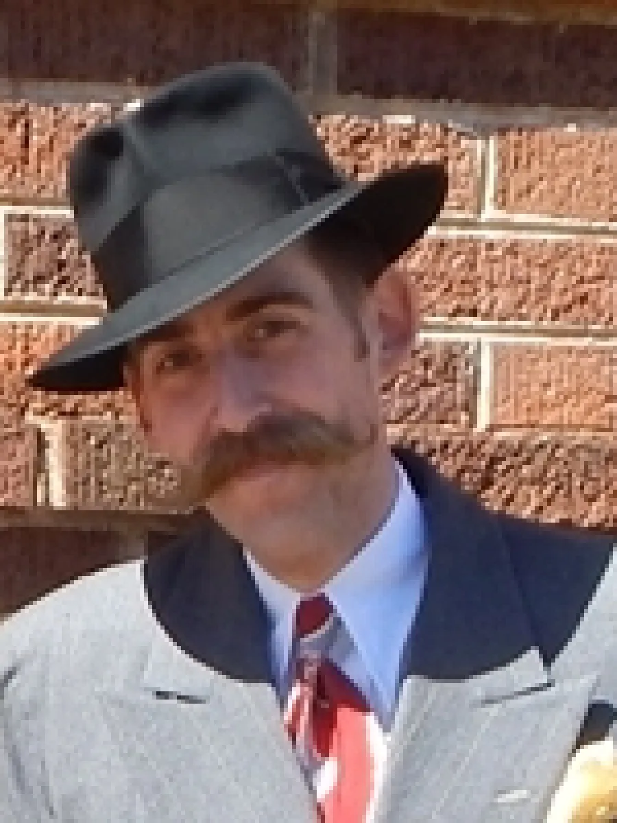 man in hat