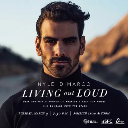Nyle Dimarco Living Out Loud poster
