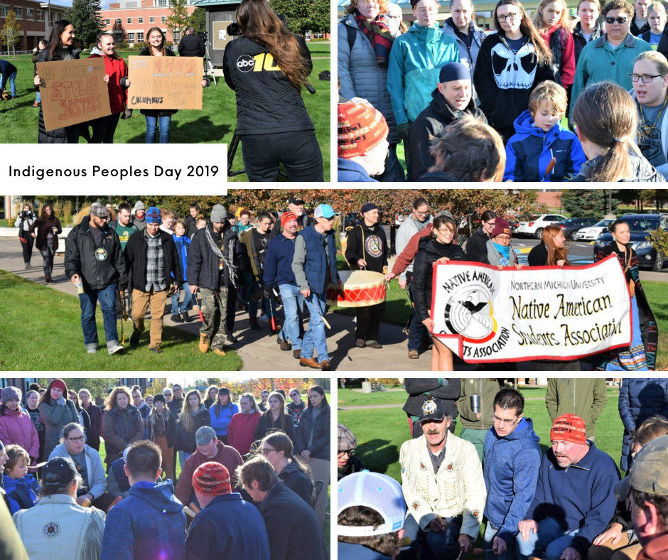 Photo montage of Indigenous Peoples Day 2019