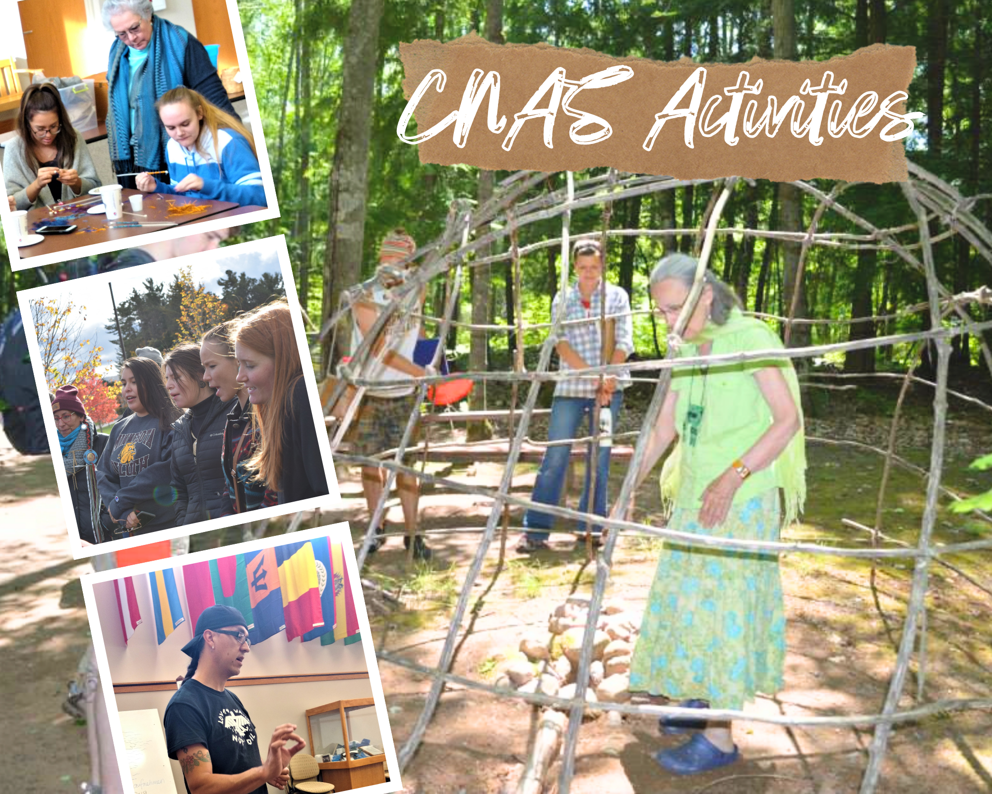 CNAS Activities featuring Charlotte Hockings, Grace Chaillier and Greg Johnson