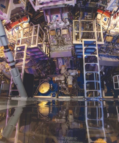 The National Ignition Facility Fusion Chamber