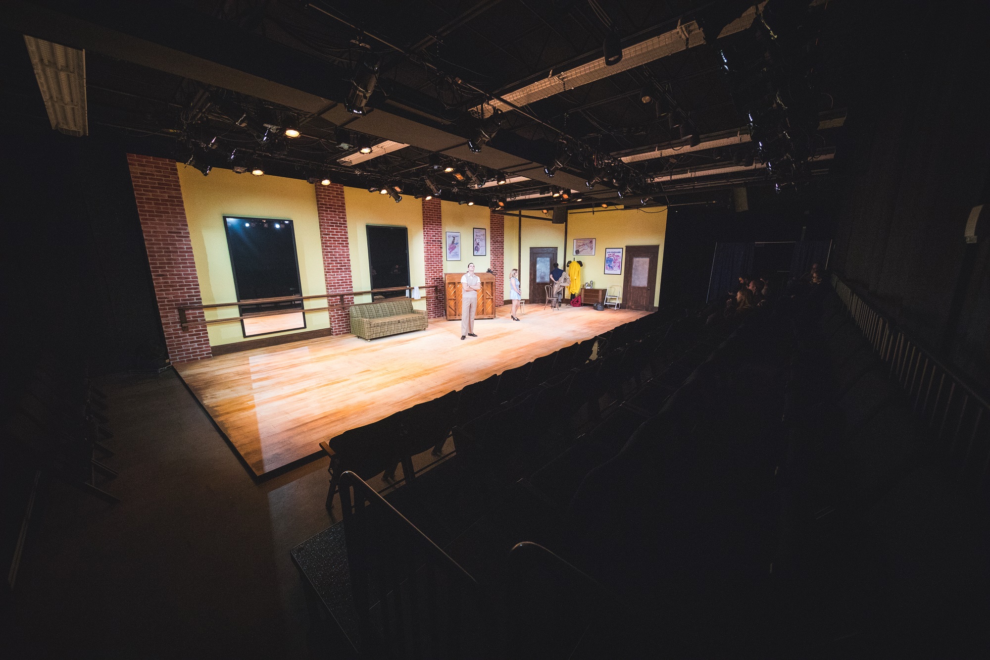 The Black Box Theatre during a show
